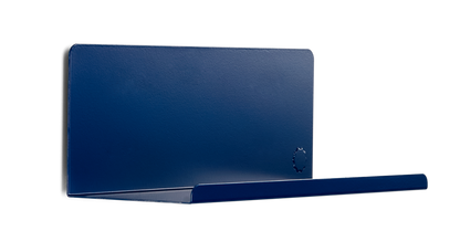 The Ledge Shelf in Navy — small angled