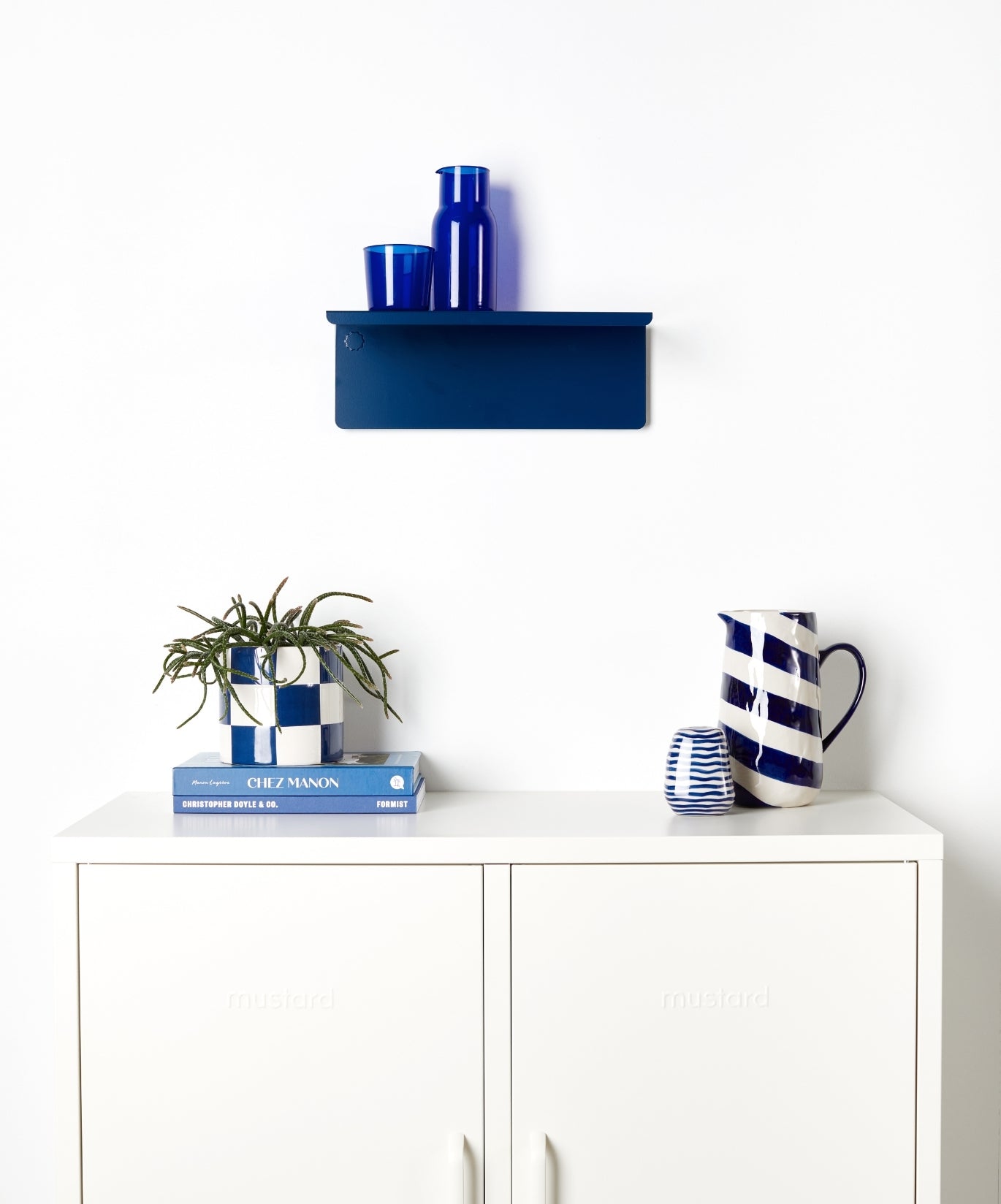 The Ledge Shelf in Navy — small lifestyle 2