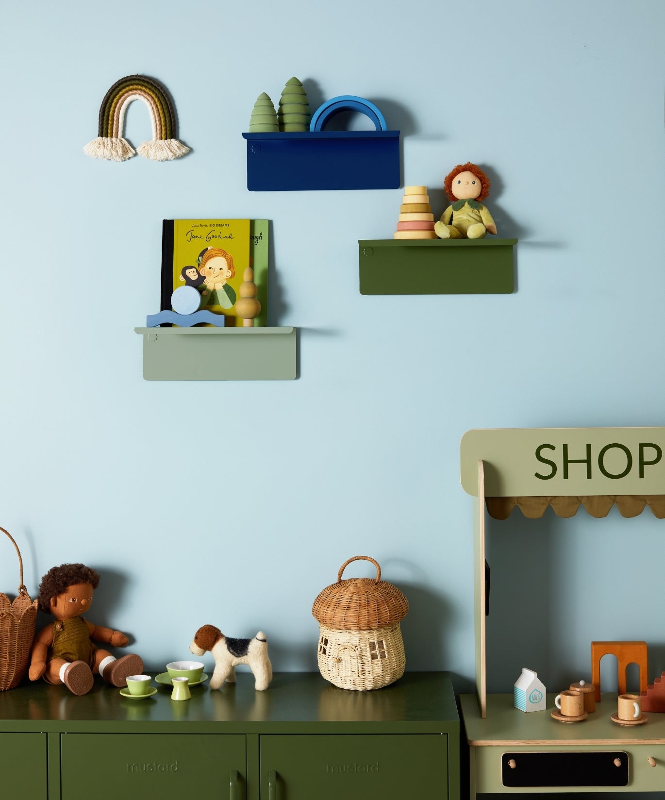 The Ledge Shelf in Navy — small lifestyle 6