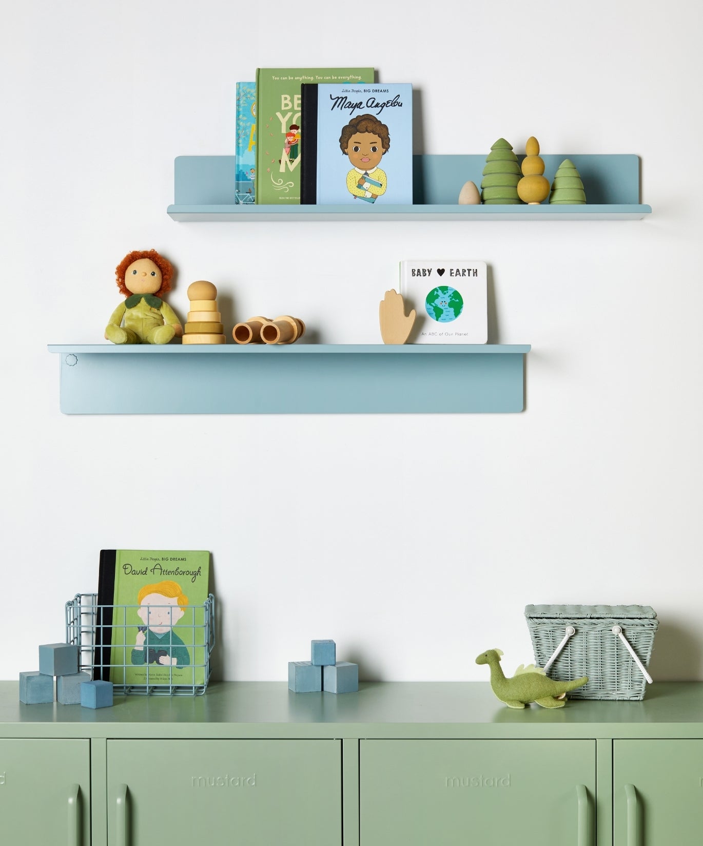 The Ledge Shelf in Ocean — large lifestyle 3