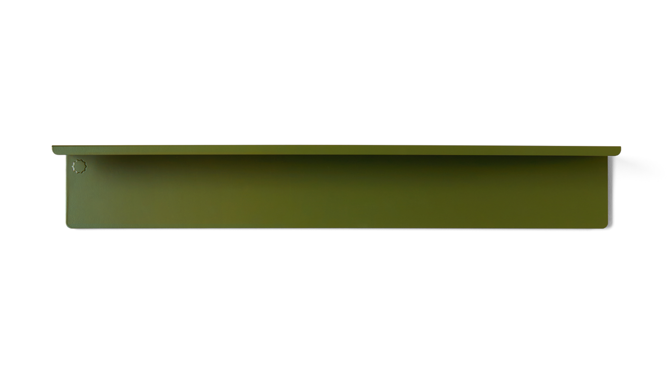 The Ledge Shelf in Olive — large