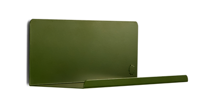 The Ledge Shelf in Olive — small angled