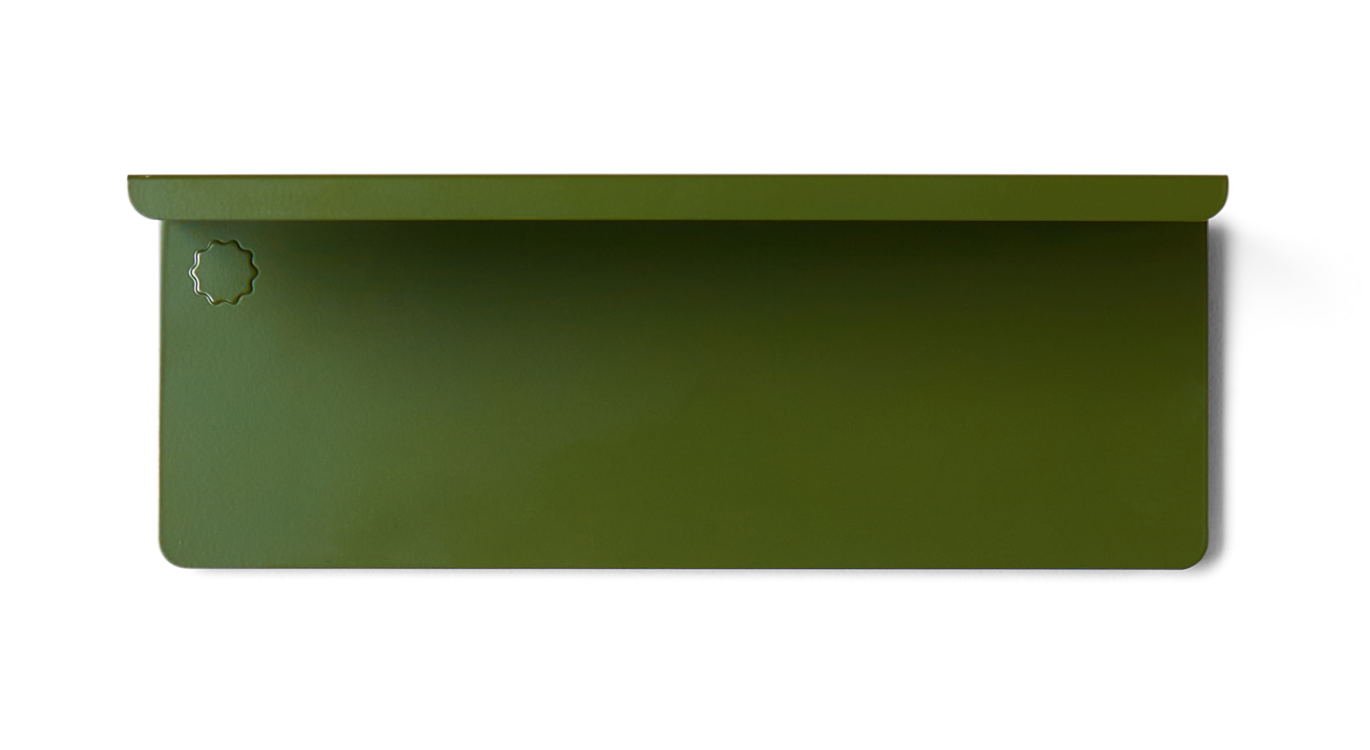 The Ledge Shelf in Olive