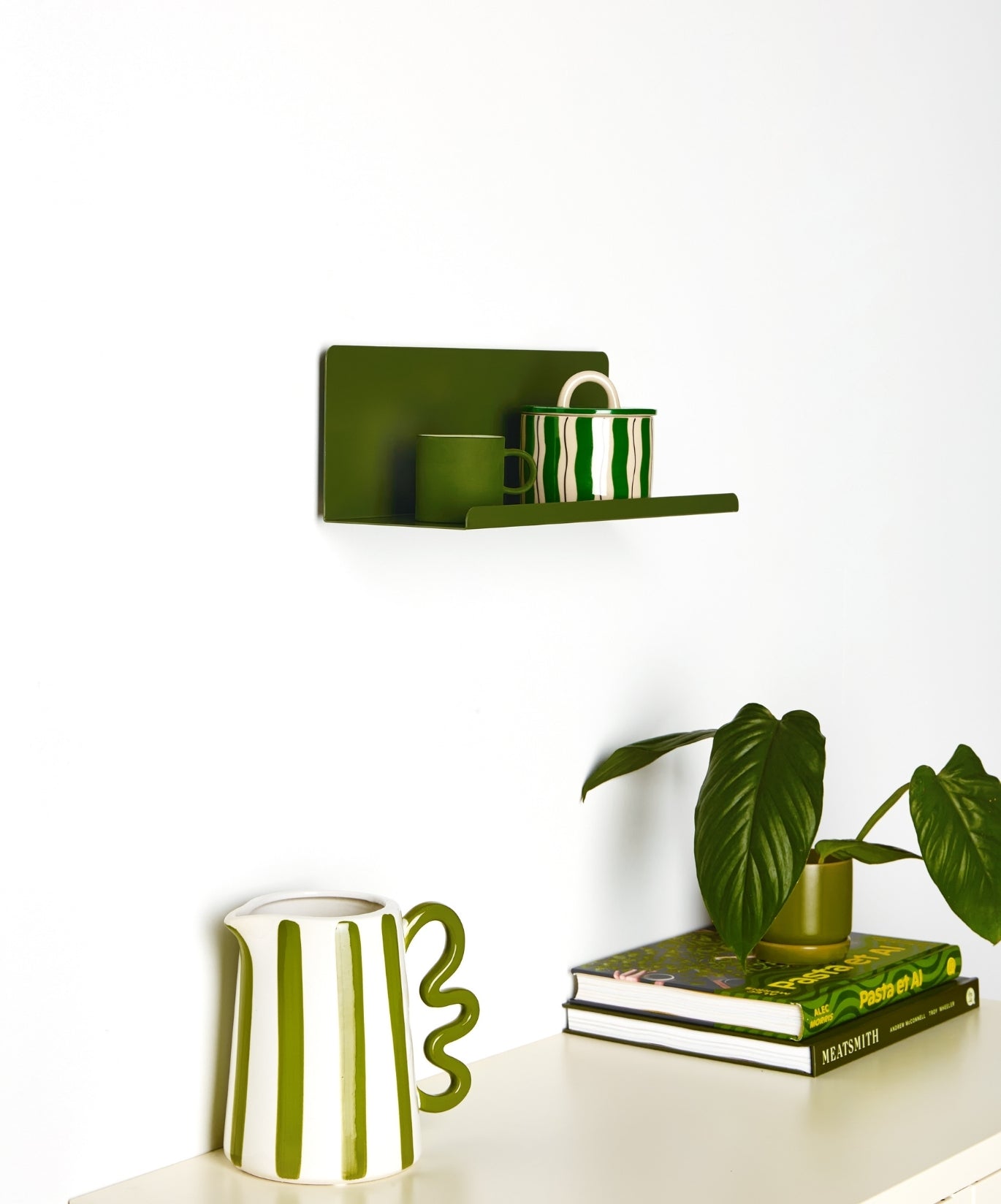 The Ledge Shelf in Olive — small lifestyle 3