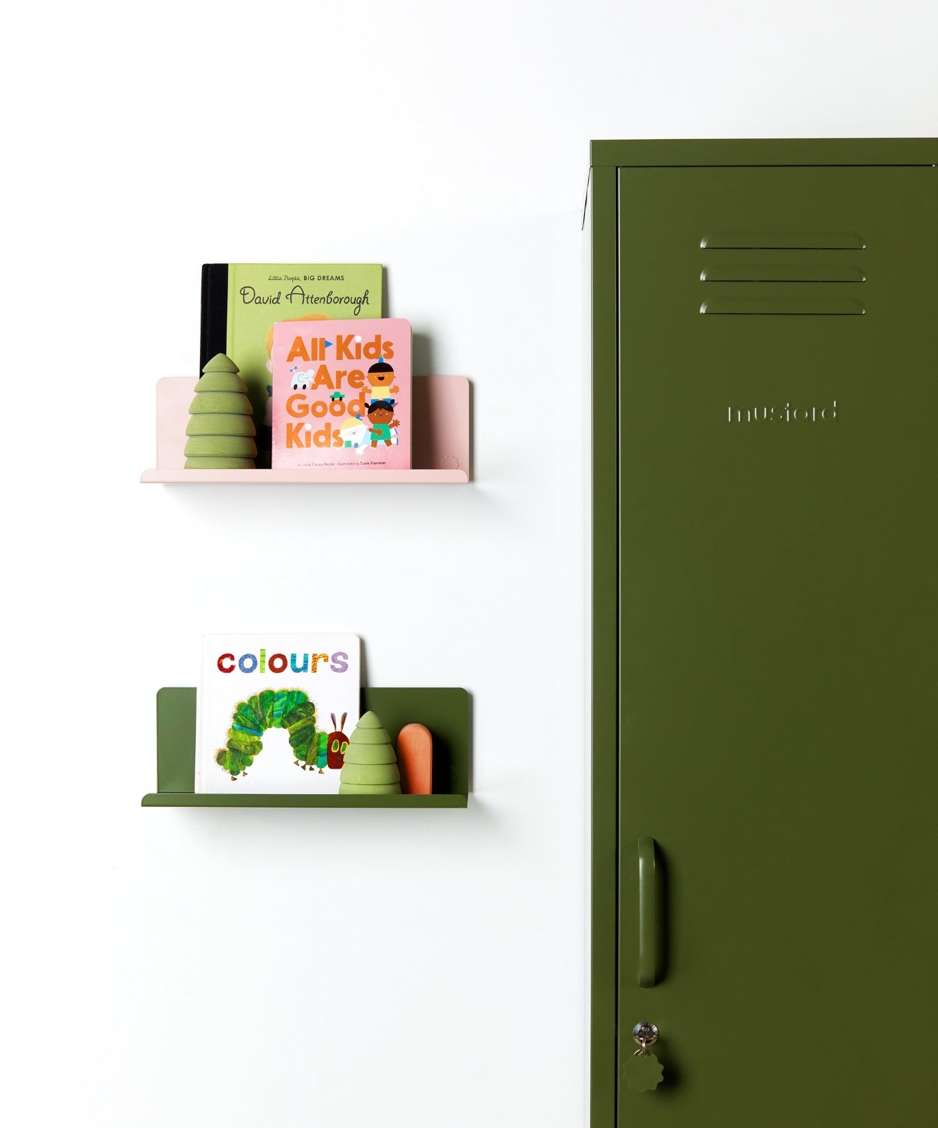 The Ledge Shelf in Olive — small lifestyle 4