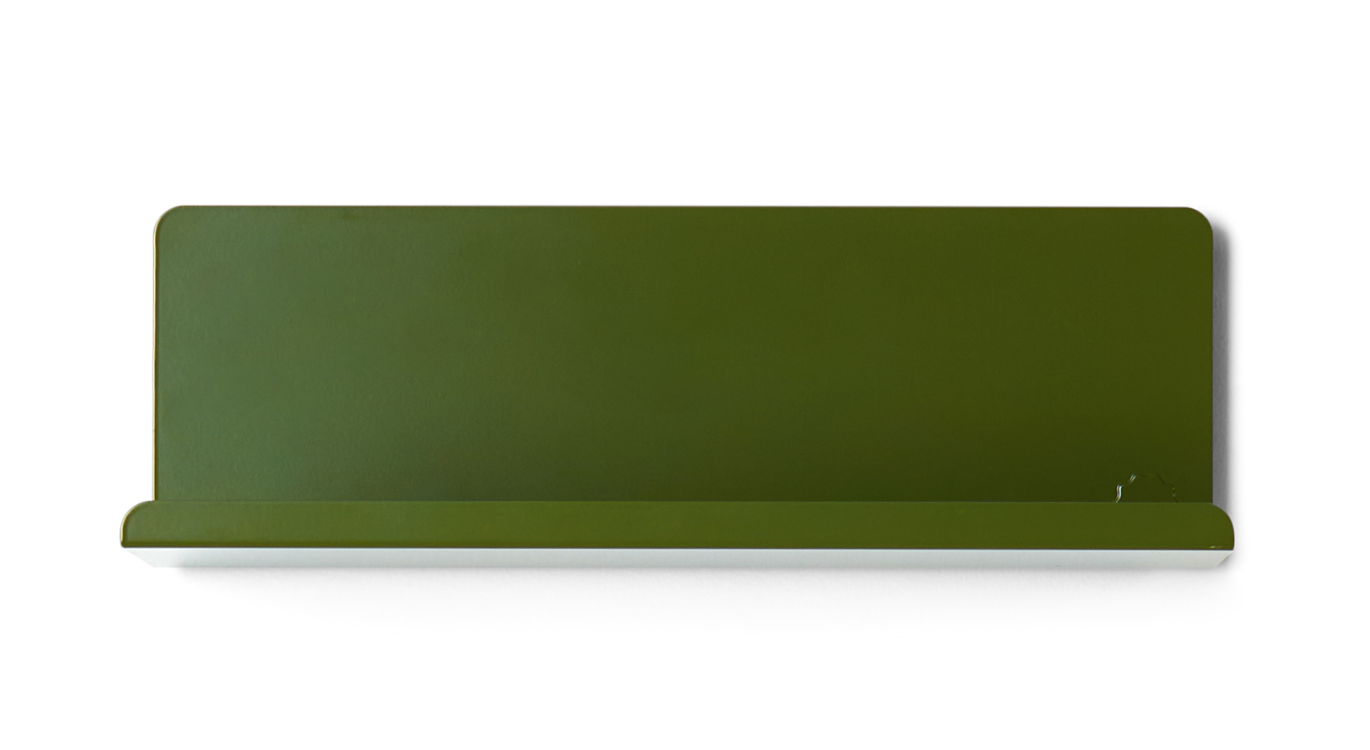 The Ledge Shelf in Olive — small up