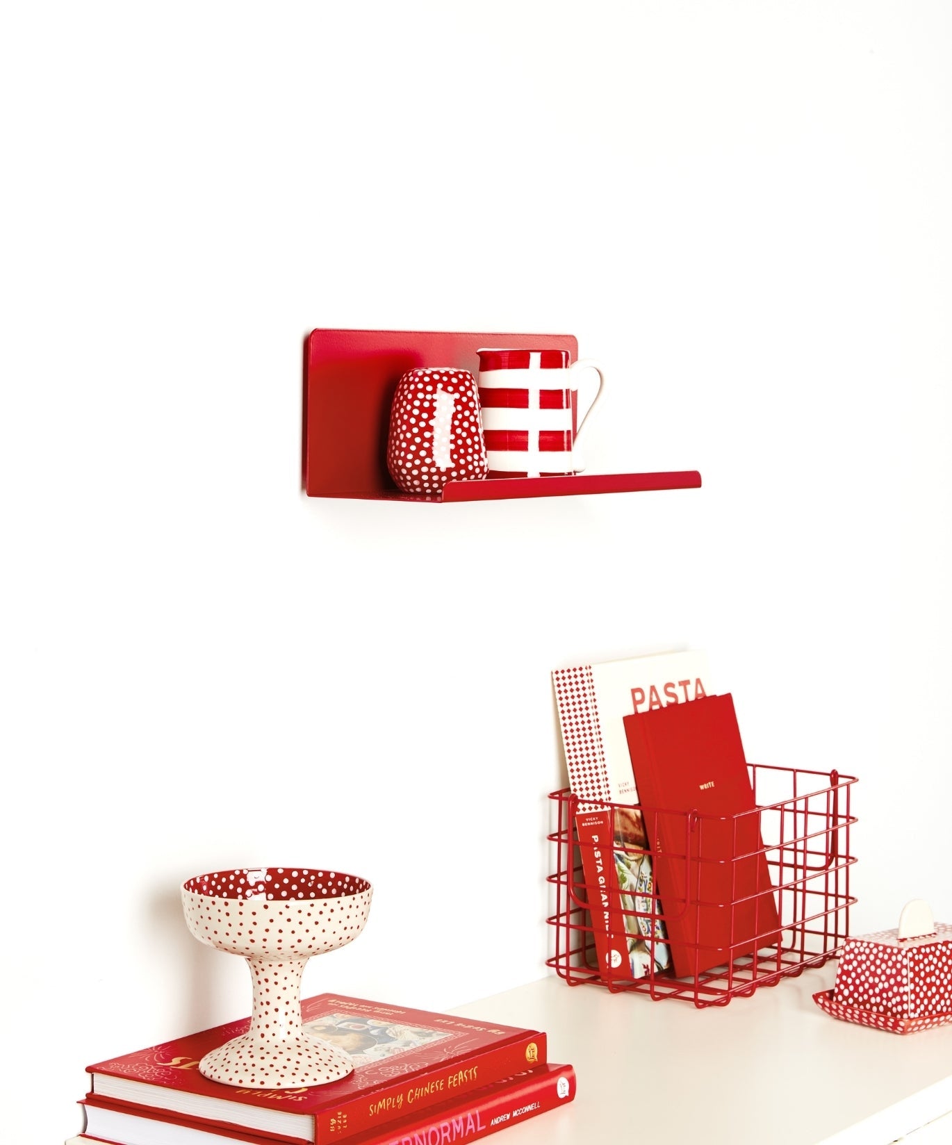The Ledge Shelf in Poppy — small lifestyle 3