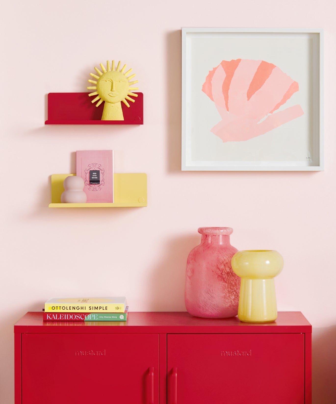 The Ledge Shelf in Poppy — small lifestyle 4