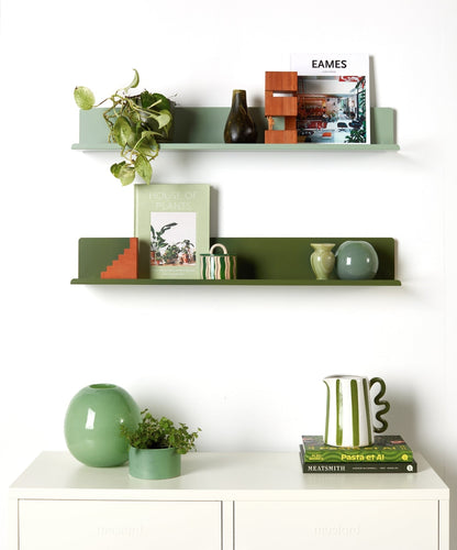 The Ledge Shelf in Sage — large lifestyle 2