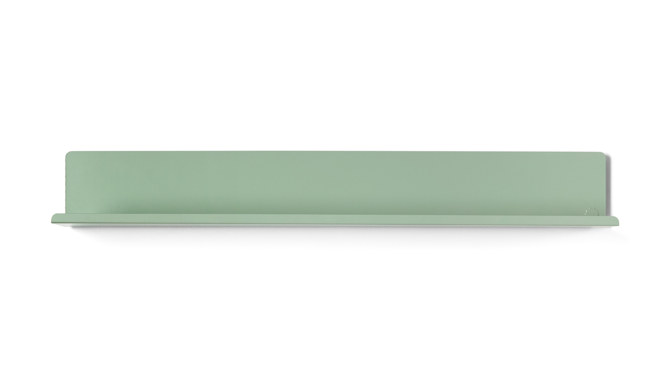 The Ledge Shelf in Sage — large up