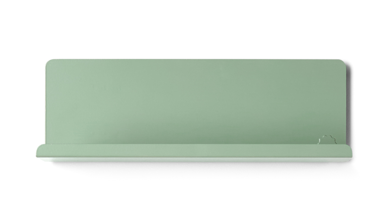 The Ledge Shelf in Sage — small up