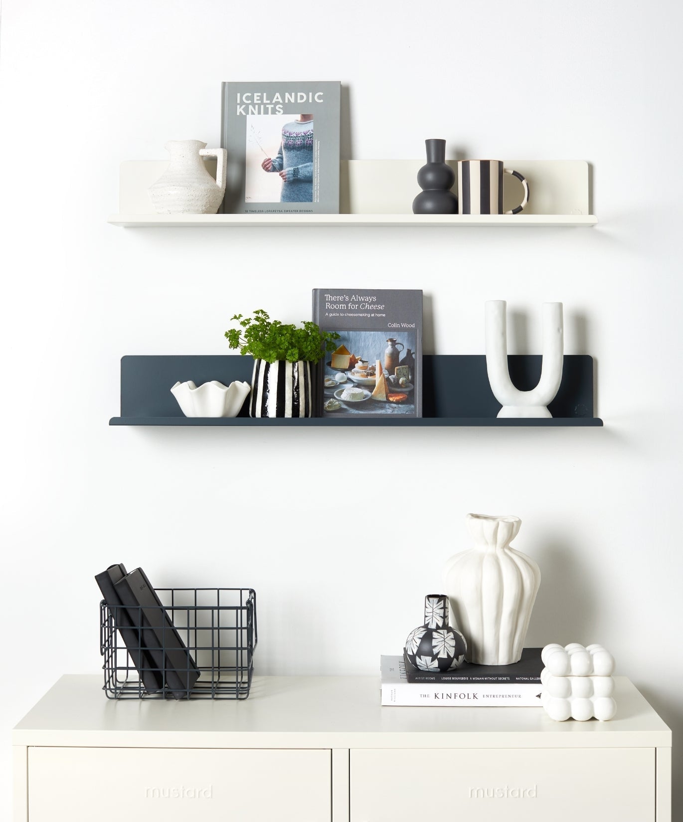 The Ledge Shelf in Slate — large lifestyle 2