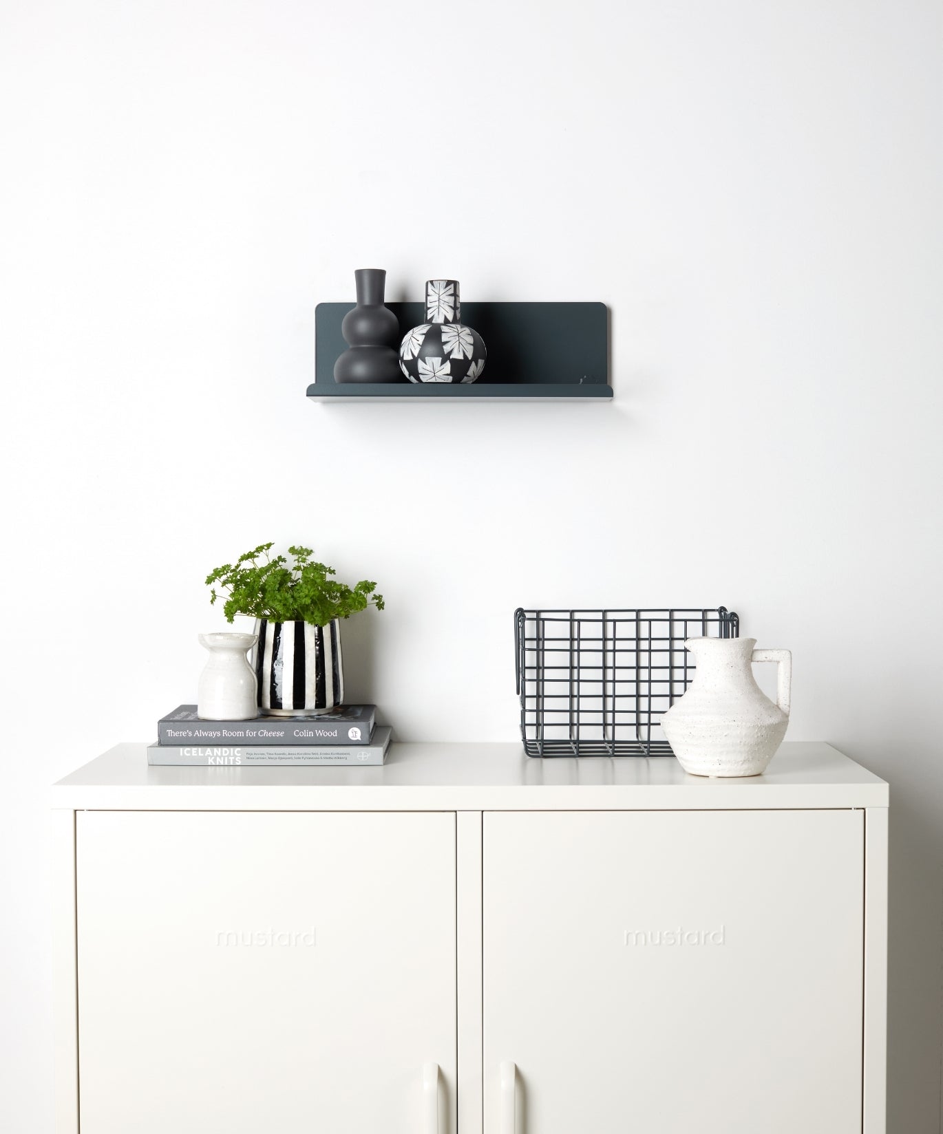 The Ledge Shelf in Slate — small lifestyle