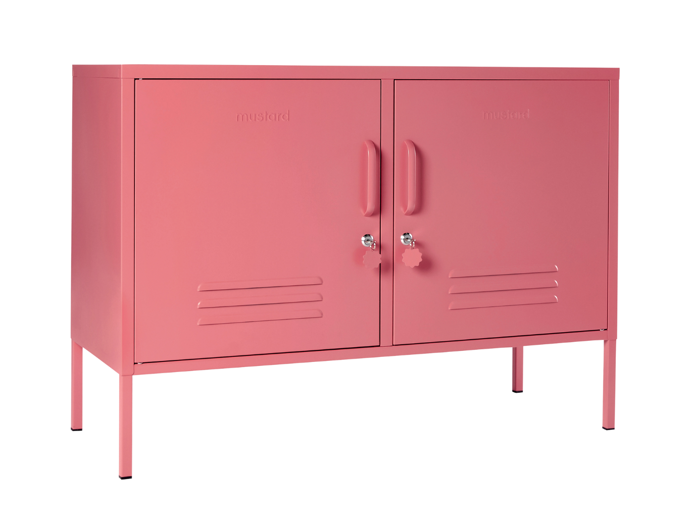 The Lowdown Locker in Berry — angled