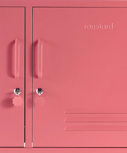 The Lowdown Locker in Berry — close-up