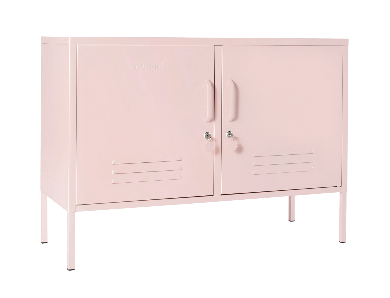 The Lowdown Locker in Blush — angled