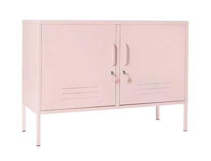 The Lowdown Locker in Blush — angled