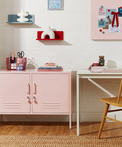 The Lowdown Locker in Blush — lifestyle 2