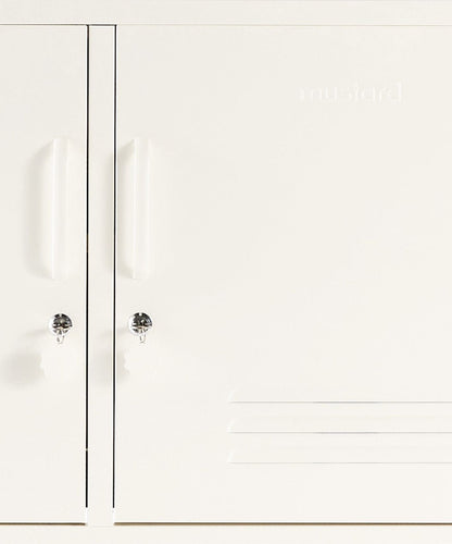 The Lowdown Locker in Chalk — close-up