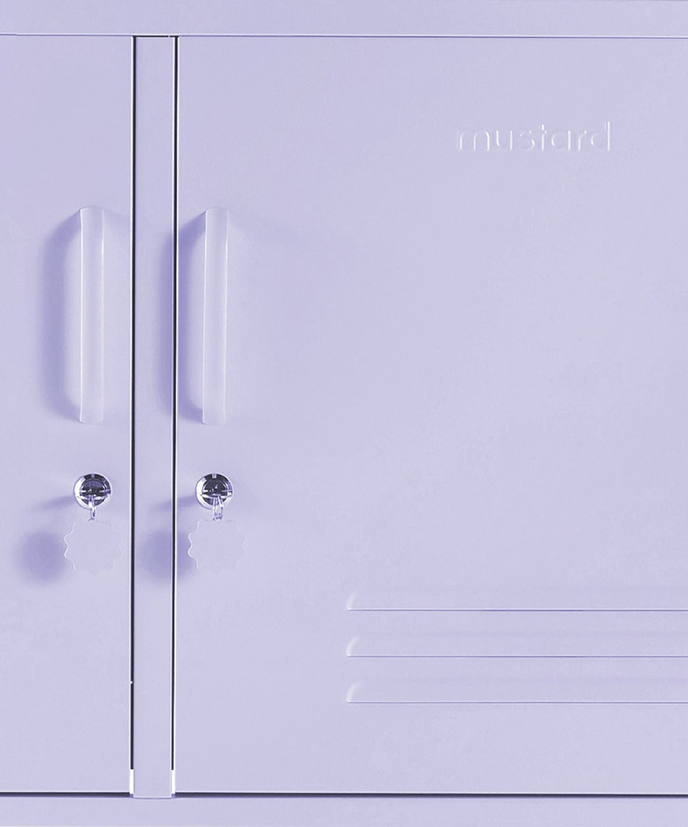 The Lowdown Locker in Lilac — close-up