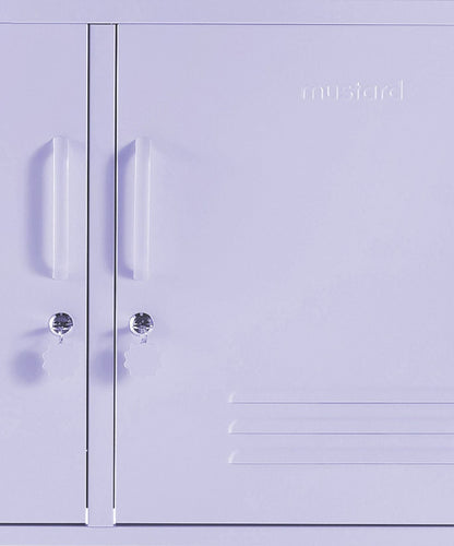 The Lowdown Locker in Lilac — close-up