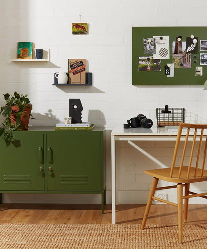 The Lowdown Locker in Olive — lifestyle 2