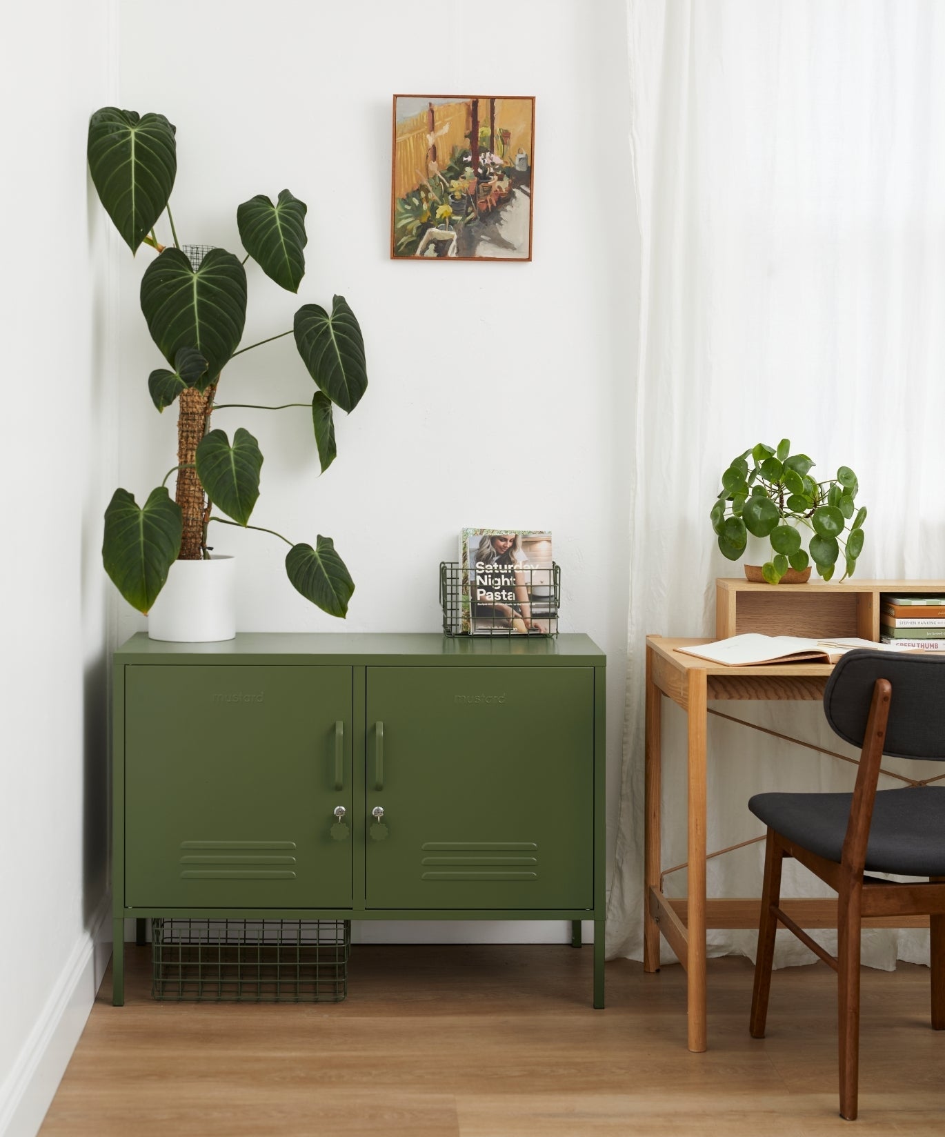 The Lowdown Locker in Olive — lifestyle 4