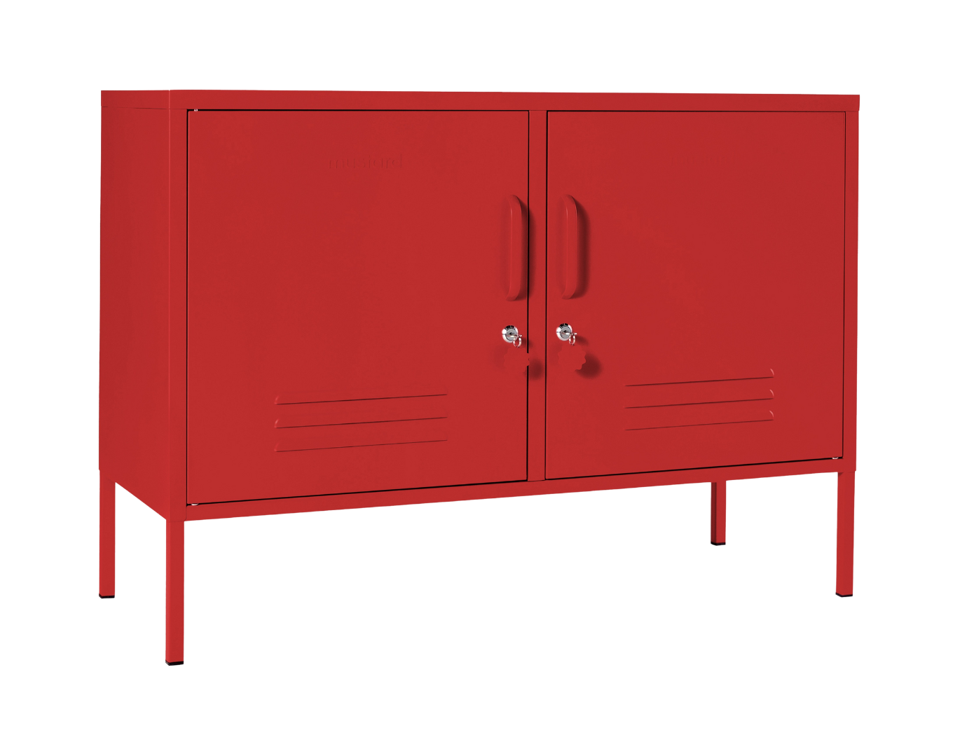 The Lowdown Locker in Poppy — angled