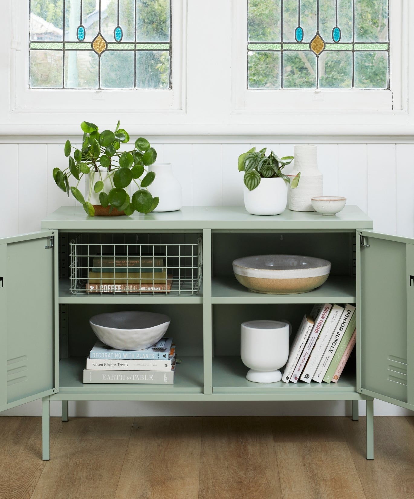 The Lowdown Locker in Sage — lifestyle 2
