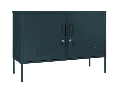The Lowdown Locker in Slate — angled