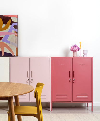 The Midi Locker in Berry — lifestyle 4