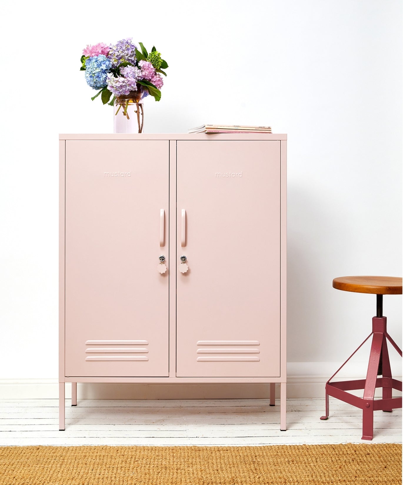 The Midi Locker in Blush — lifestyle 3