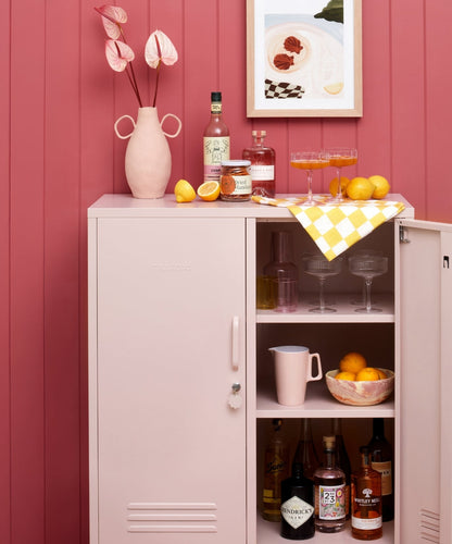 The Midi Locker in Blush — lifestyle 4