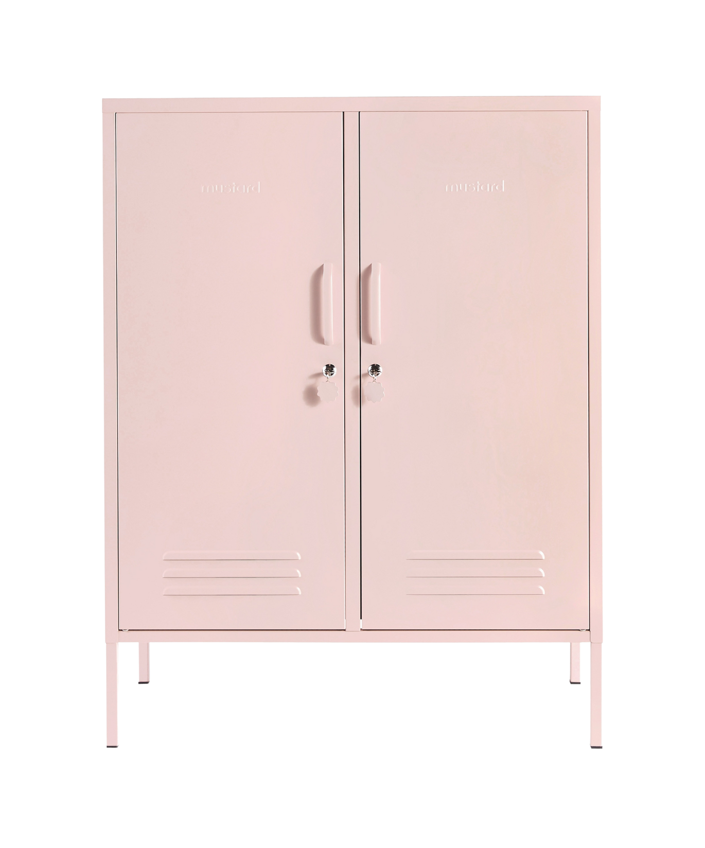 The Midi Locker in Blush