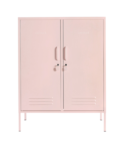 The Midi Locker in Blush