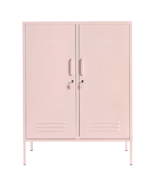 The Midi Locker in Blush