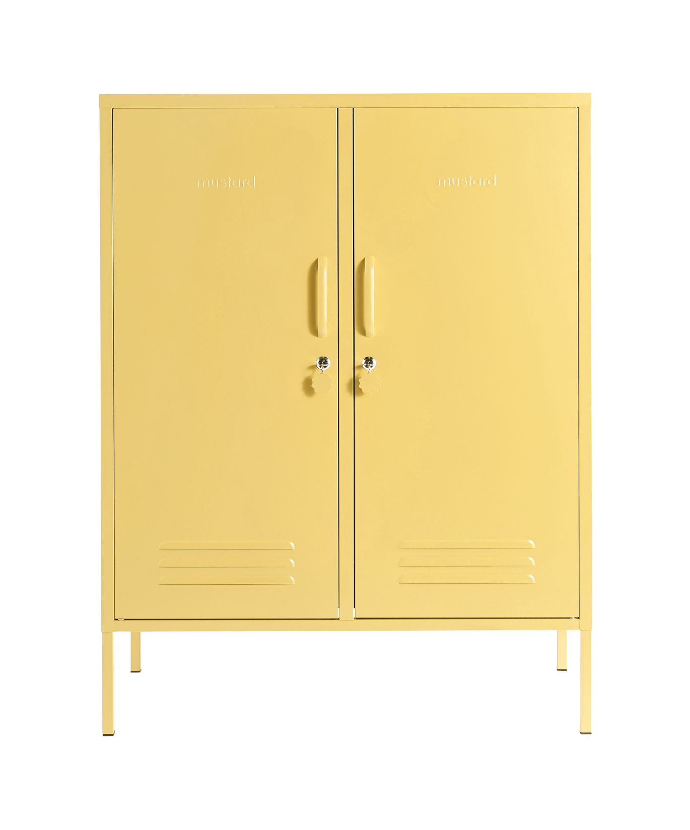 The Midi Locker in Butter