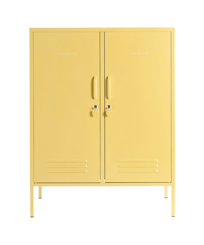 The Midi Locker in Butter