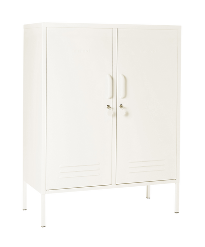 The Midi Locker in Chalk — angled