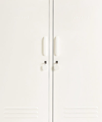 The Midi Locker in Chalk — close-up
