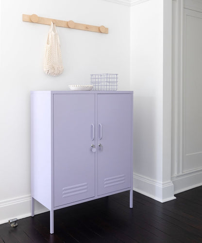 The Midi Locker in Lilac — lifestyle 2