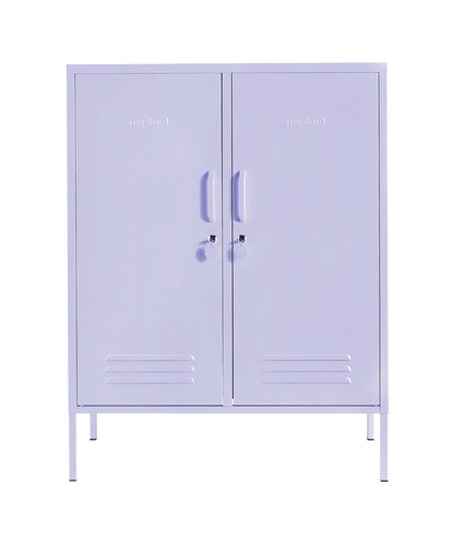 The Midi Locker in Lilac