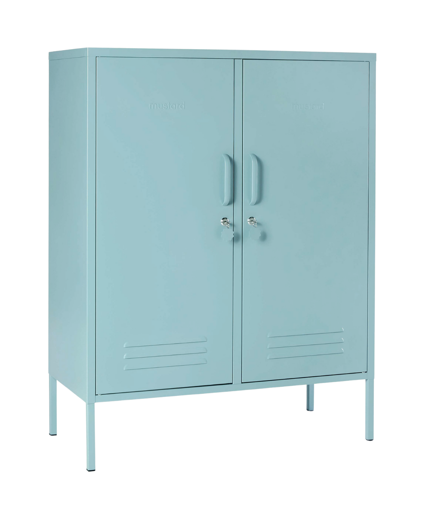 The Midi Locker in Ocean — angled