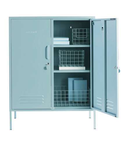 The Midi Locker in Ocean — open