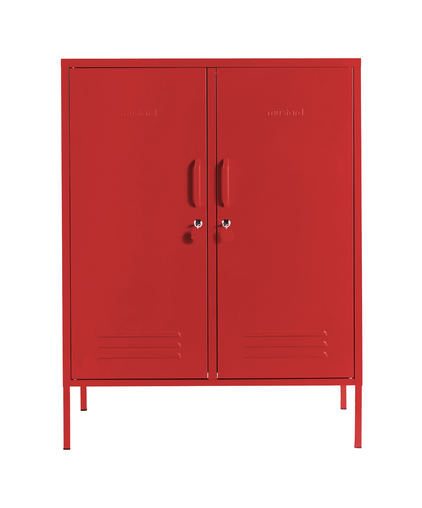The Midi Locker in Poppy