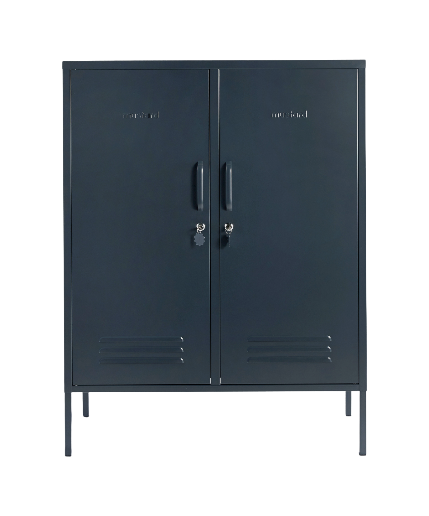 The Midi Locker in Slate