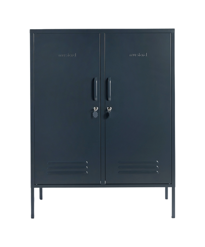 The Midi Locker in Slate
