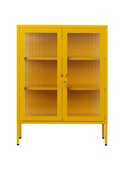The Mixer Drinks Cabinet in Mustard