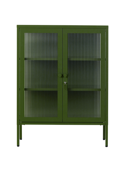The Mixer Drinks Cabinet in Olive