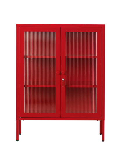 The Mixer Drinks Cabinet in Poppy
